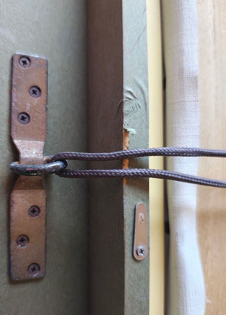 【送料込】F50号 額縁 ゴールド アクリル板付 大型 アンティーク調 個展