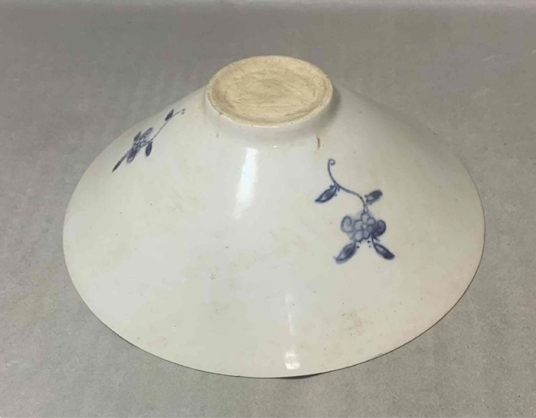 中国 染付笠形碗　f2250406