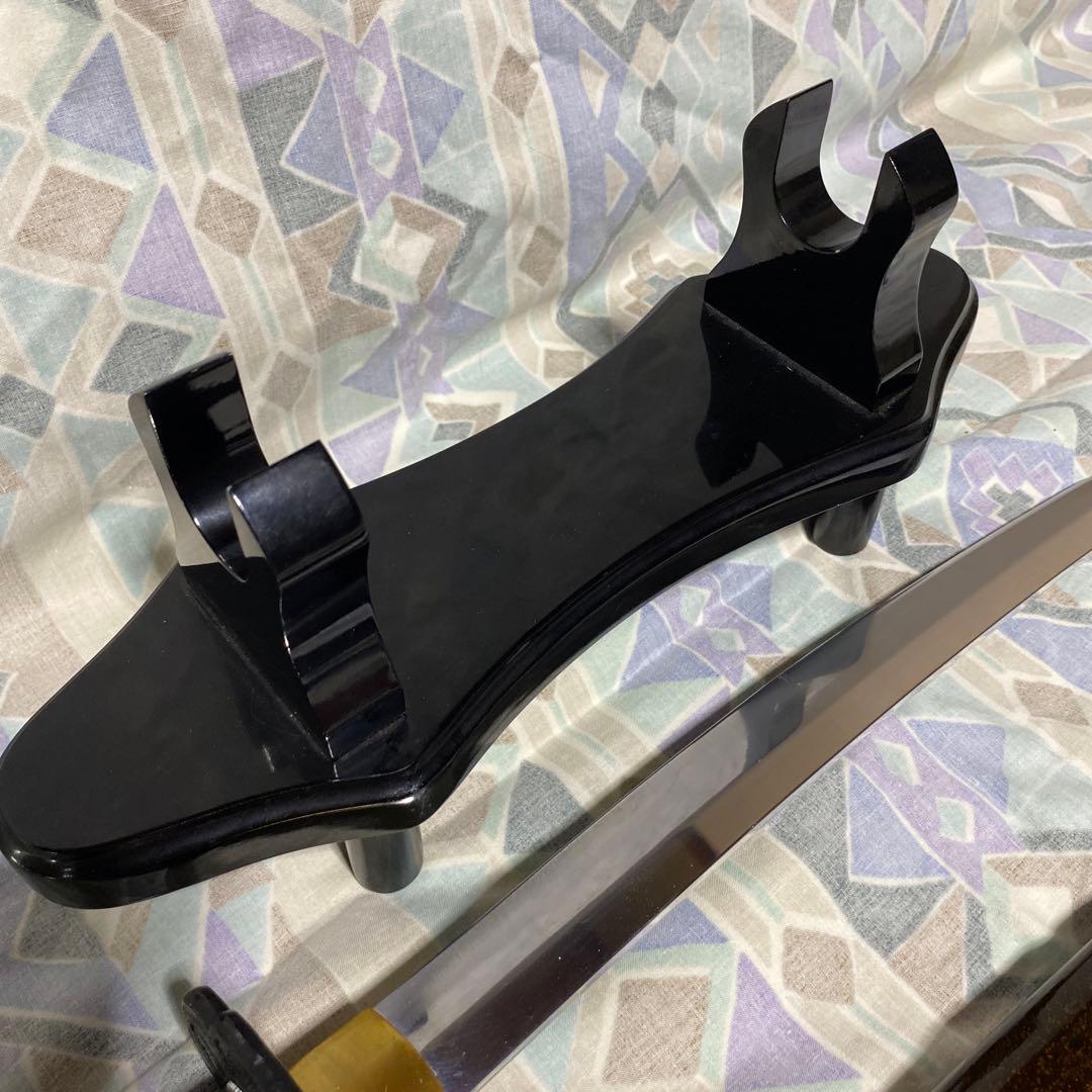 小脇差と小木刀とミニ1本刀掛け台