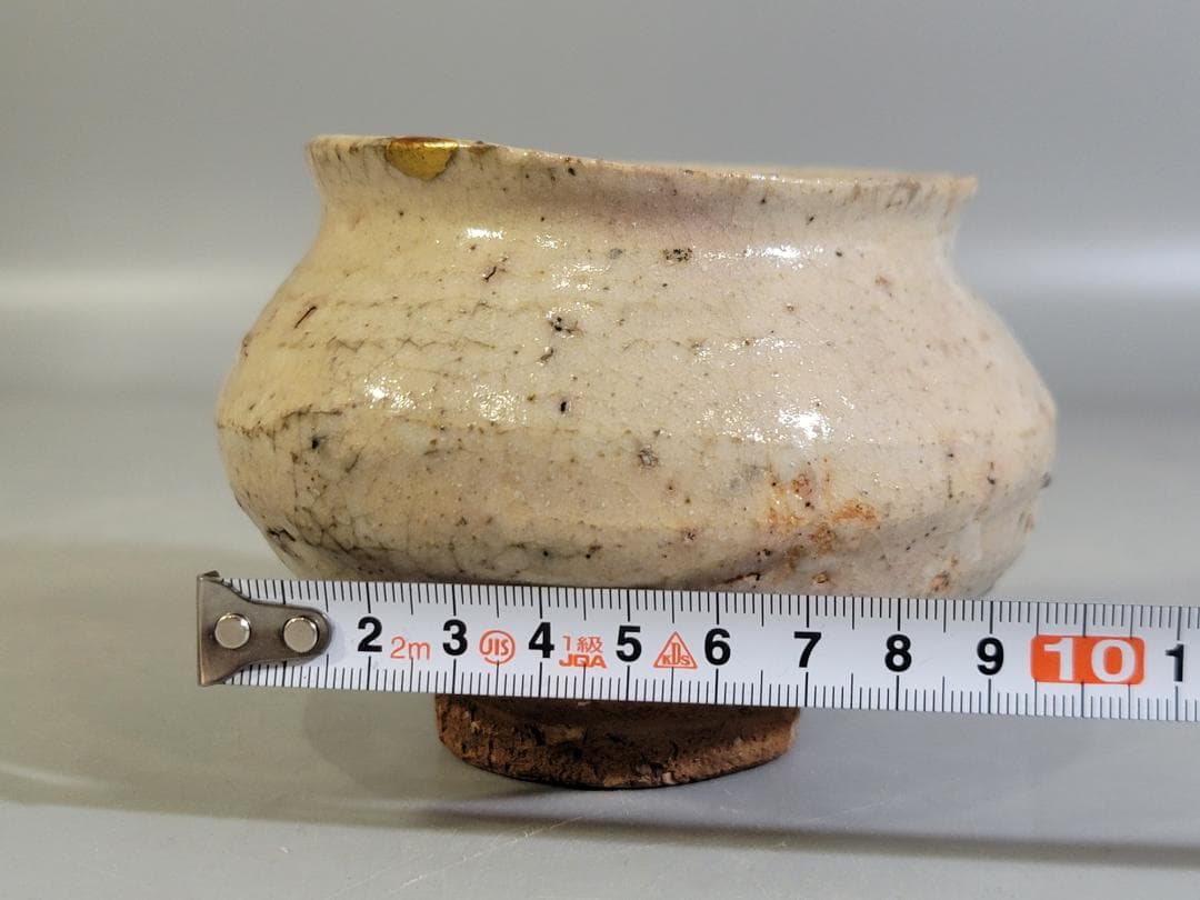 茶道具 古萩 塩筍茶碗 時代物 DT276