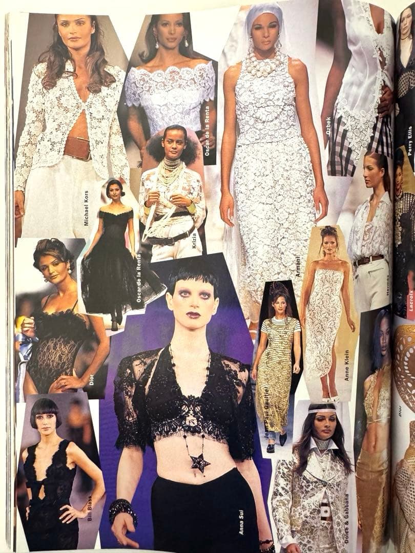 希少　Harper's BAZAAR 1991年1月号　スーパーモデル　グランジ