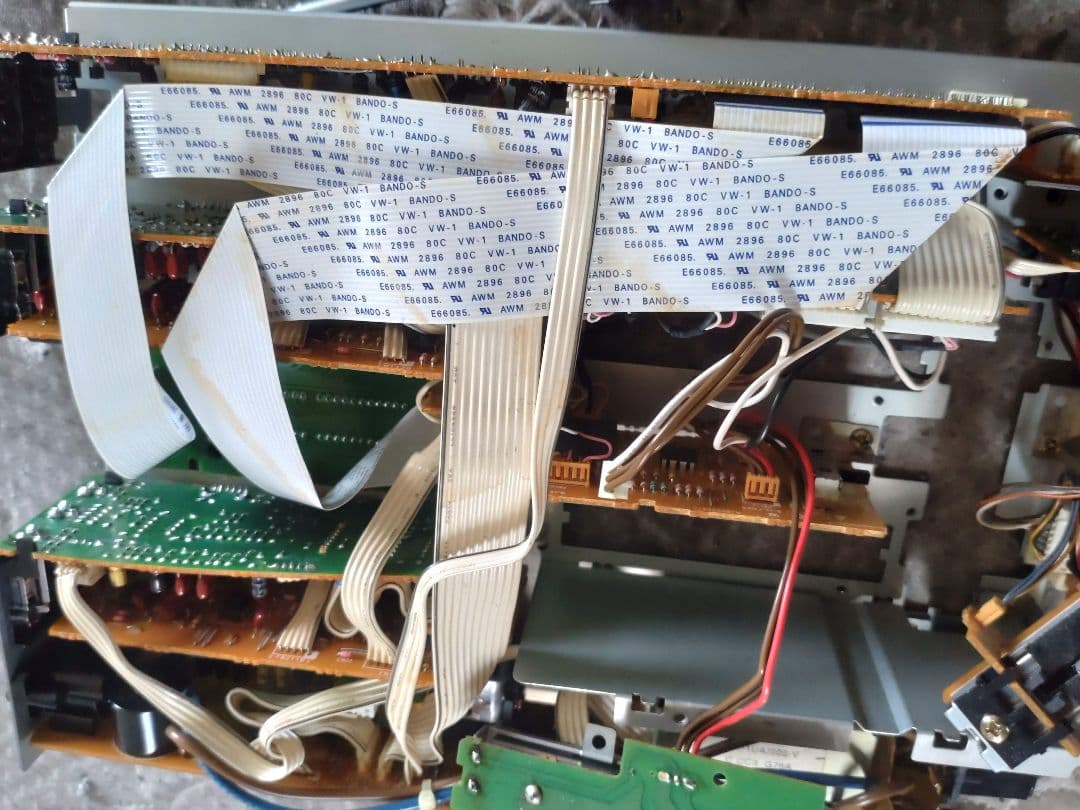 Technics SH-DJ1200 動作確認済み　クロスフェーダー未使用品交換