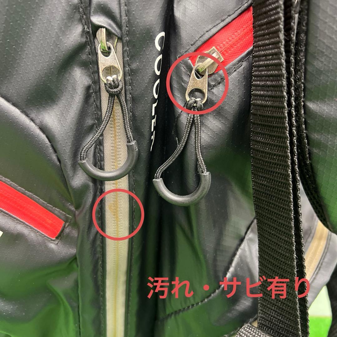 ビッグマックス　BIG MAX キャディーバック　8インチ ブラック　メンズ