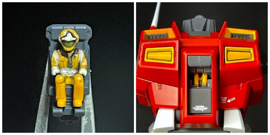 【プレバン限定 MG ジムコマンド(宇宙戦仕様・ユーグ機)改修・全塗装 完成品】