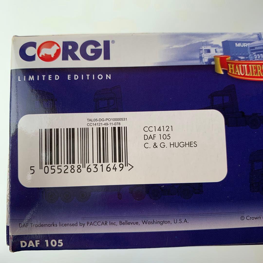 CORGI 1／50 DAF105 トレーラーヘッド　未展示