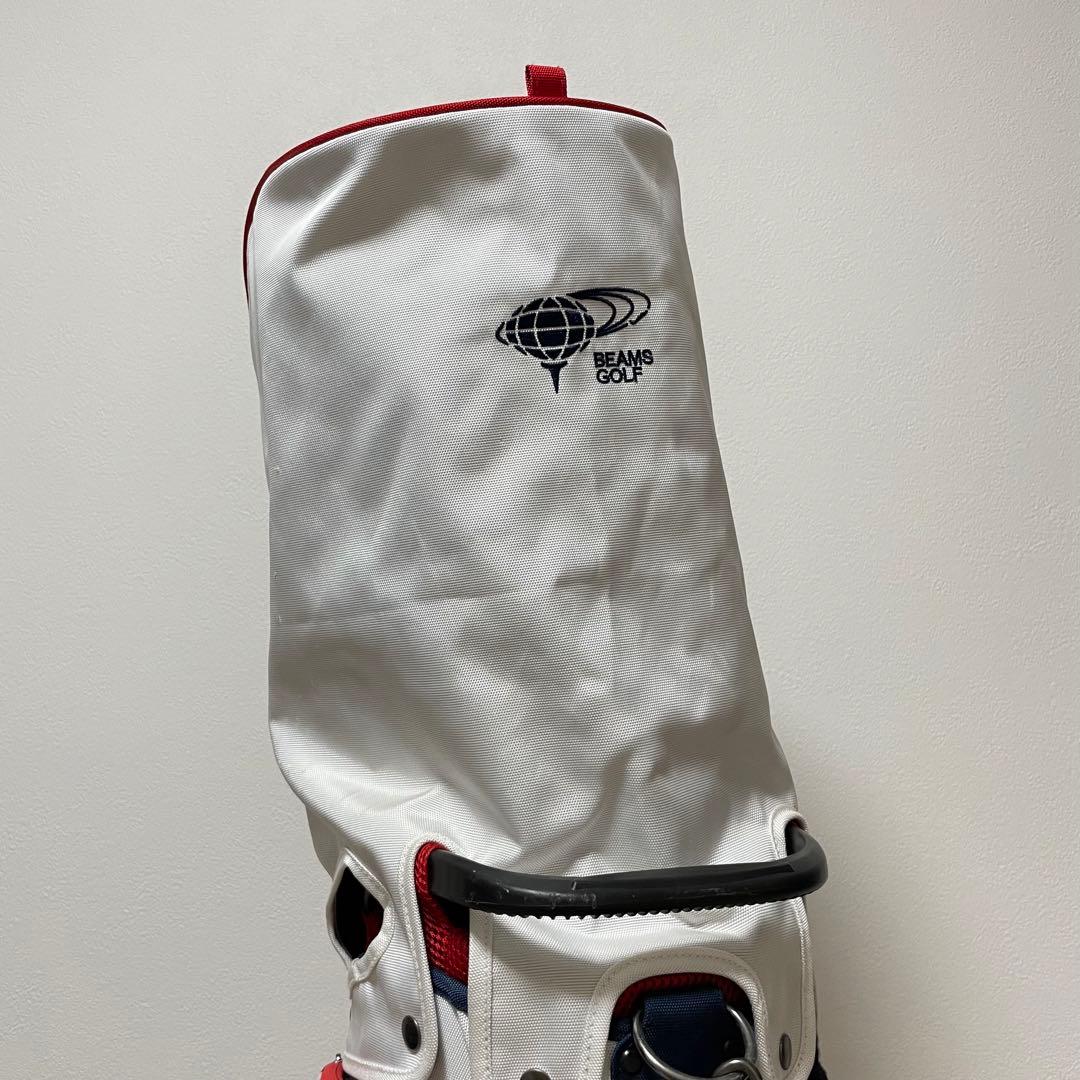 【即日発送‼️】BEAMSGOLF キャディバッグ　ヘッドカバー　4つ付き　軽量