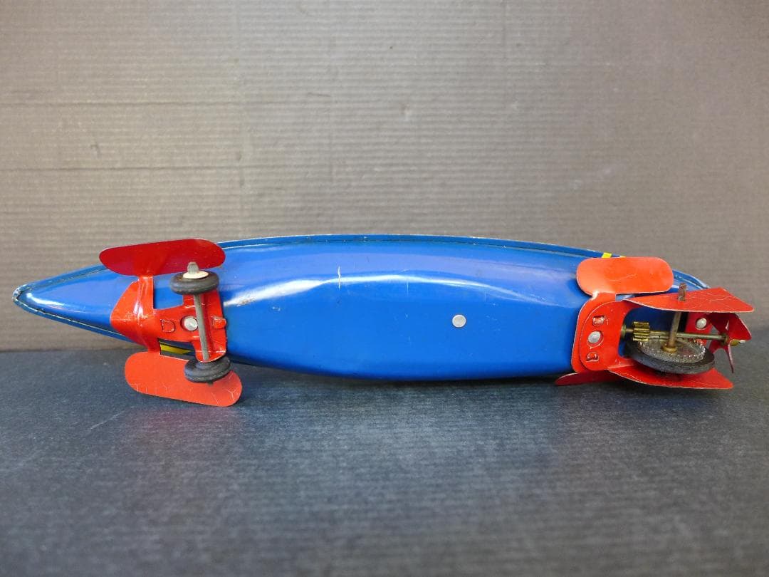 時代物【美品】米澤玩具　ノーチラス号　ブリキ　古玩具　日本製　昭和レトロ