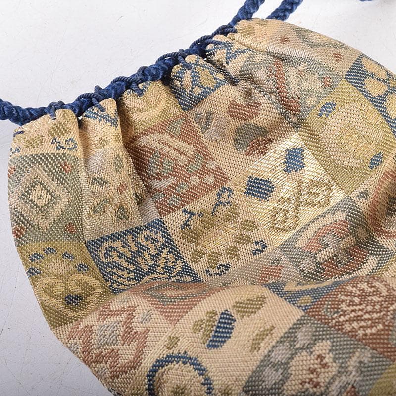 茶道具　膳所焼　陽炎園造　淡海ぜぜ　茶入　仕覆付　共箱　V　7959