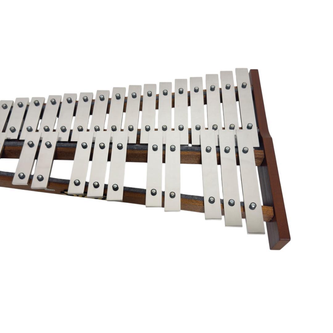 美品 Saito サイトウ グロッケン D-4 32音 鉄琴 打楽器　マレット付