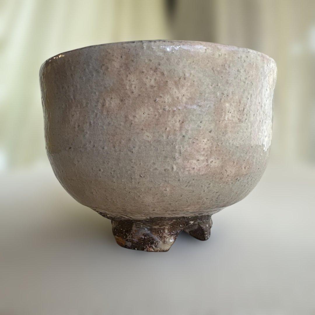 ★ 萩焼　茶盌　15代坂倉新兵衛　★ 銘：羽衣　★ 表千家14代而妙斎箱書