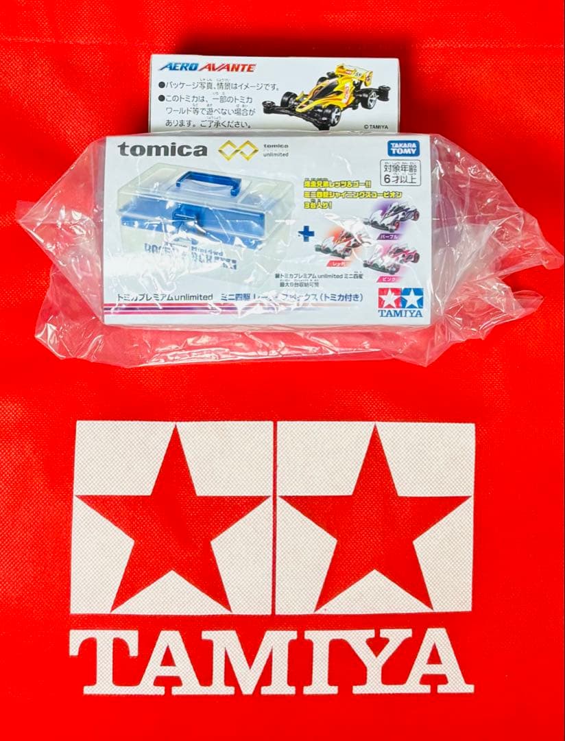 未開封 トミカ ミニ四駆 レーサーズボックス エアロアバンテ 55周年コラボ
