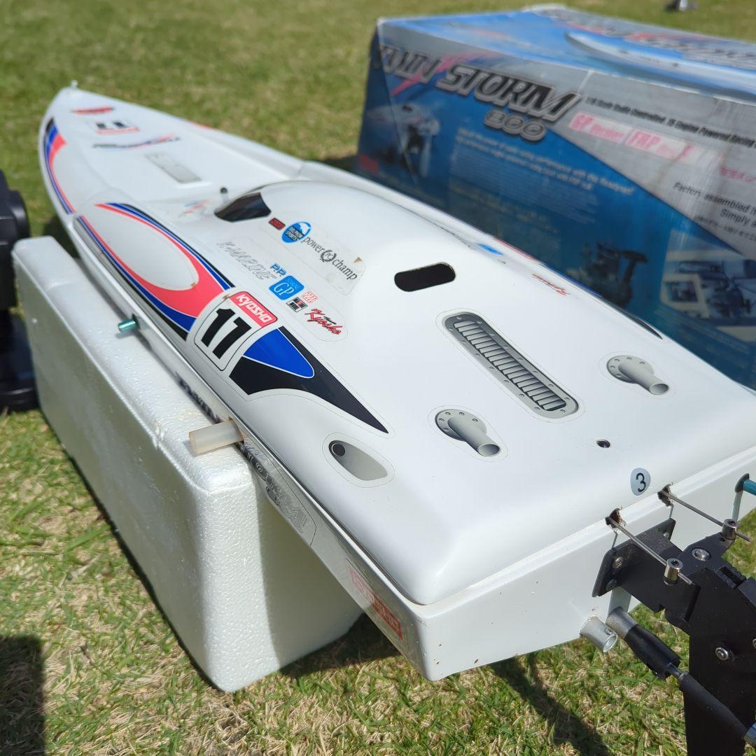美品　京商　KYOSHO TWIN STORM 800　船舶　ラジコン　廃番