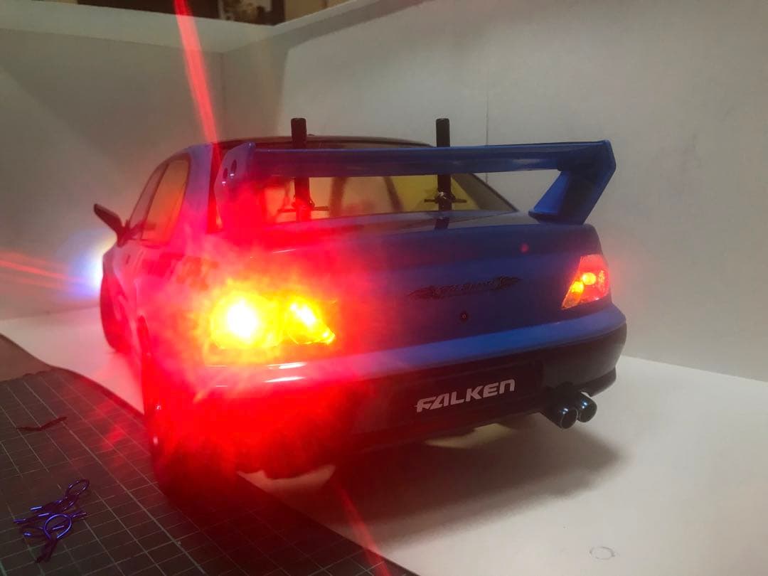 ラジコン タミヤ TT-02 入門者向けセット ランサーⅦ WRC MX-6③