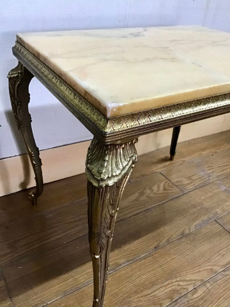 hata☆管367☆ロイズアンティークス☆マーブルトップ☆ネストテーブル