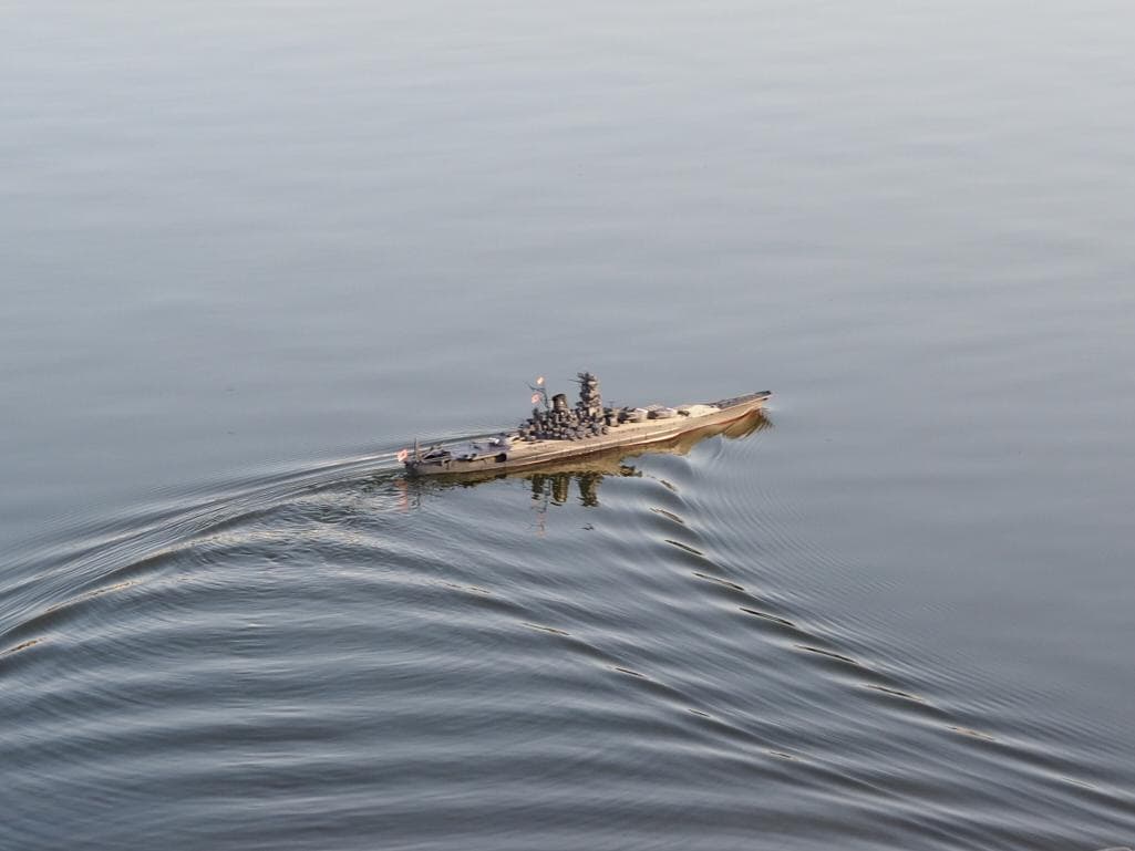 戦艦大和 ラジコン 完成品セット ①