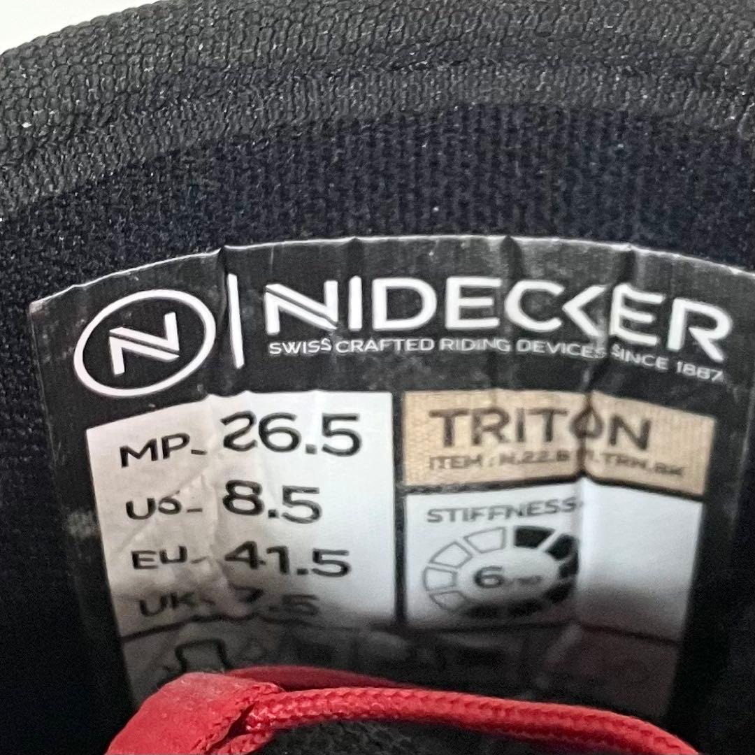 NIDECKER ナイデッカー 26.5cm スノーボードブーツ ダブルボア