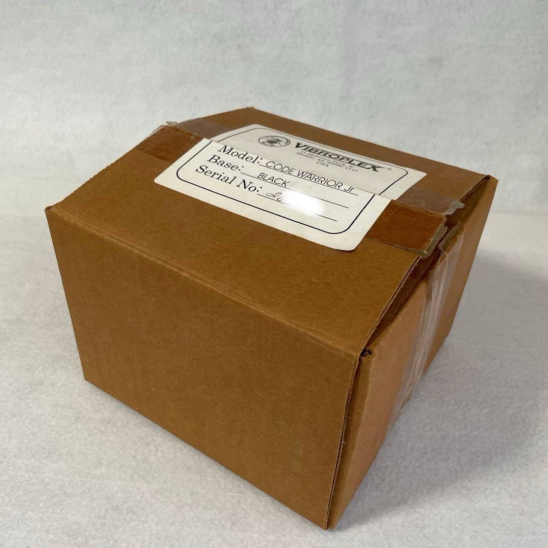 VIBROPLEX CODE WARRIOR Jr BLACK 元箱・付属品付き