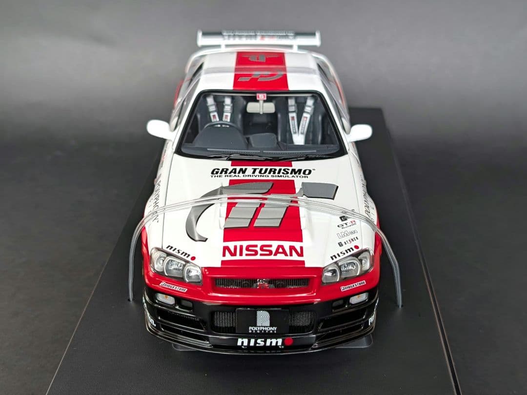 オートアート 1/18 SKYLINE GT-R R34 グランツーリスモVer