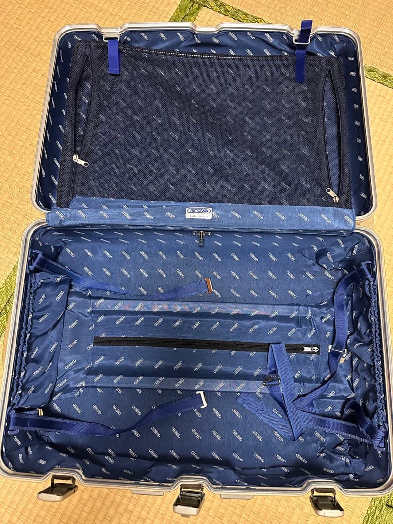 RIMOWA TOPAS 青ロゴ ドイツ製 2輪 アルミ