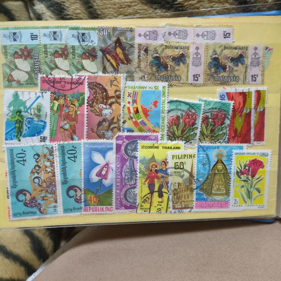 世界の古切手(全て1970年以前)コレクションファイル