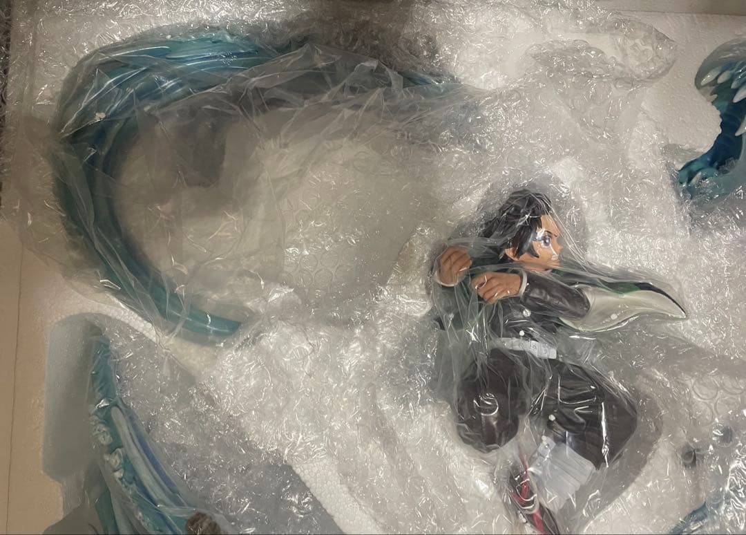 鬼滅の刃 竈門炭治郎 フィギュア 水の呼吸エフェクト ジオラマ 未使用