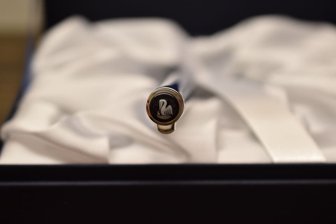 ジ*ー様 Pelikan スーべレーンM805 万年筆 ダークブルー　シルバート