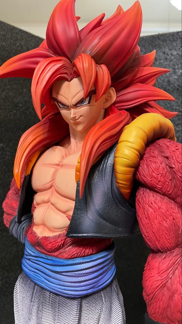 ドラゴンボールGT希少スタチュー1/4サイズゴジータサイヤ人４