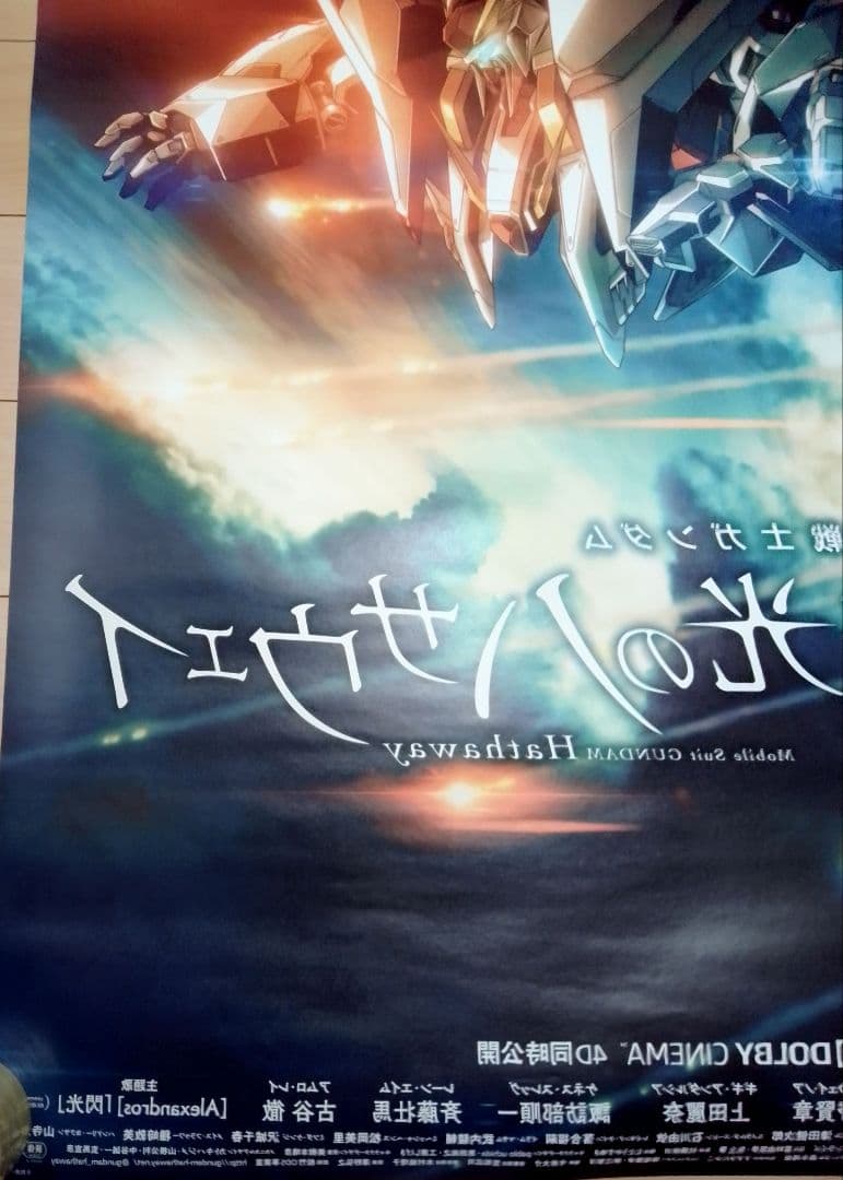 機動戦士ガンダム 閃光のハサウェイ 　映画　ポスター　販促非売品　レア　希少