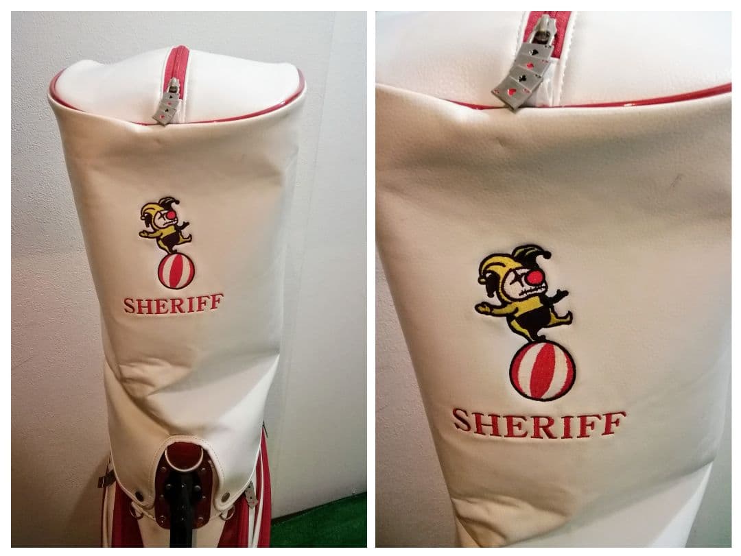 シェリフ lucky トランプ ピエロ Golf ゴルフ ラウンド クラブ レア