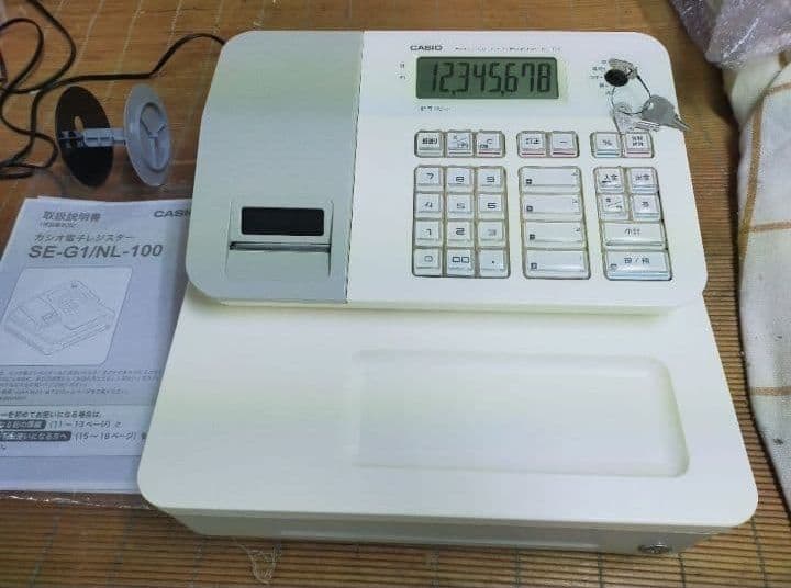 カシオレジスター　SE-G1/NL100　人気機種　送料無料　190811