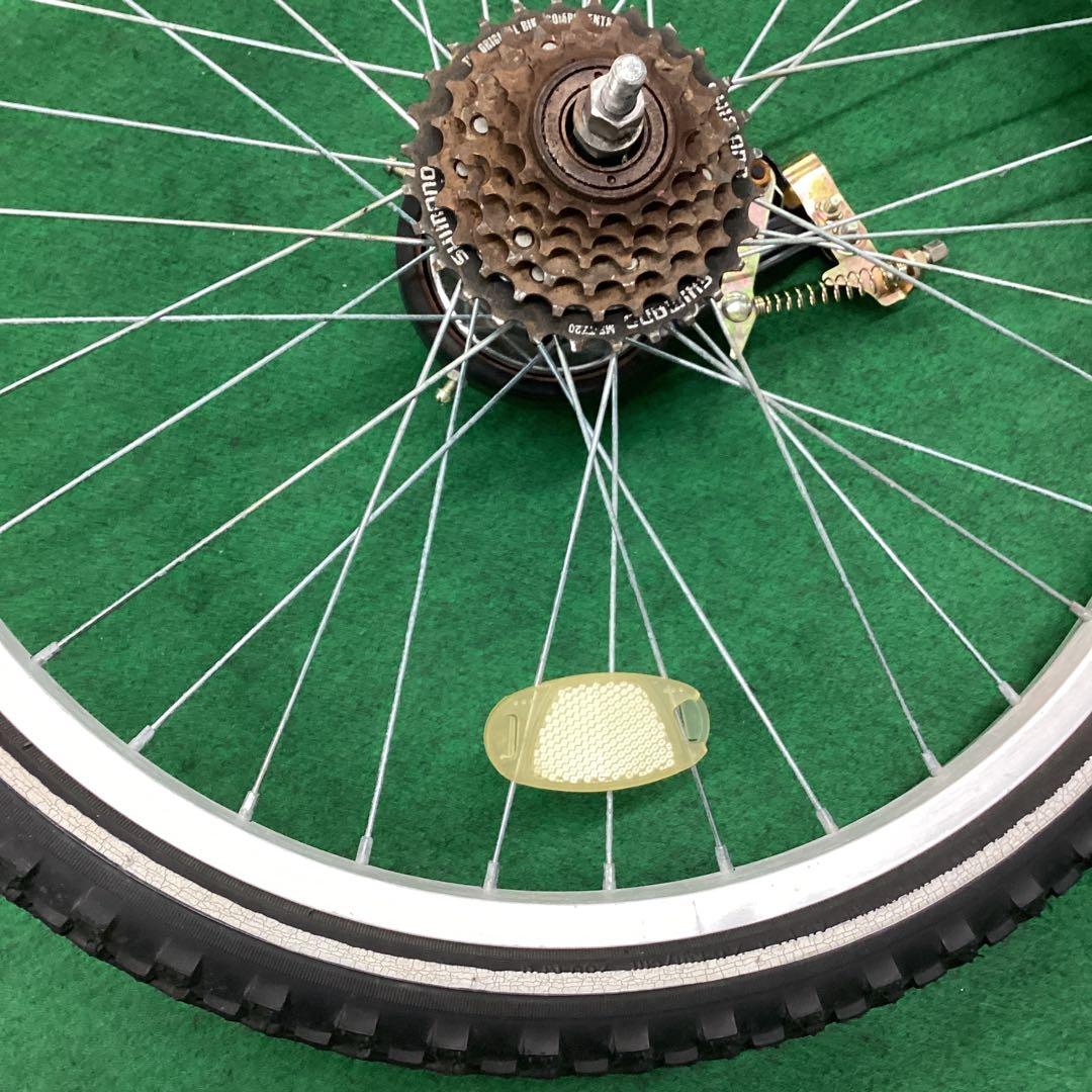 アルミリム　後輪　22x1.75 タイヤ付 外装6段 22インチ　バンドブレーキ