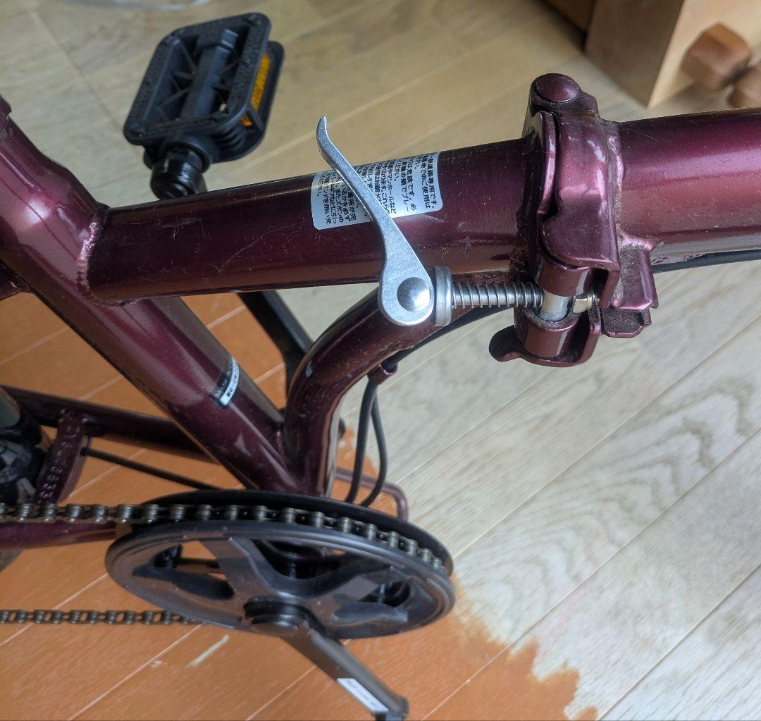 本日限定値下げ　新品　20インチ6段変　折りたたみ自転車