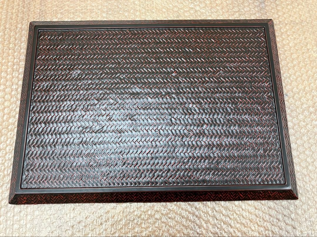 【新品未使用】輪島塗などお盆4枚セット