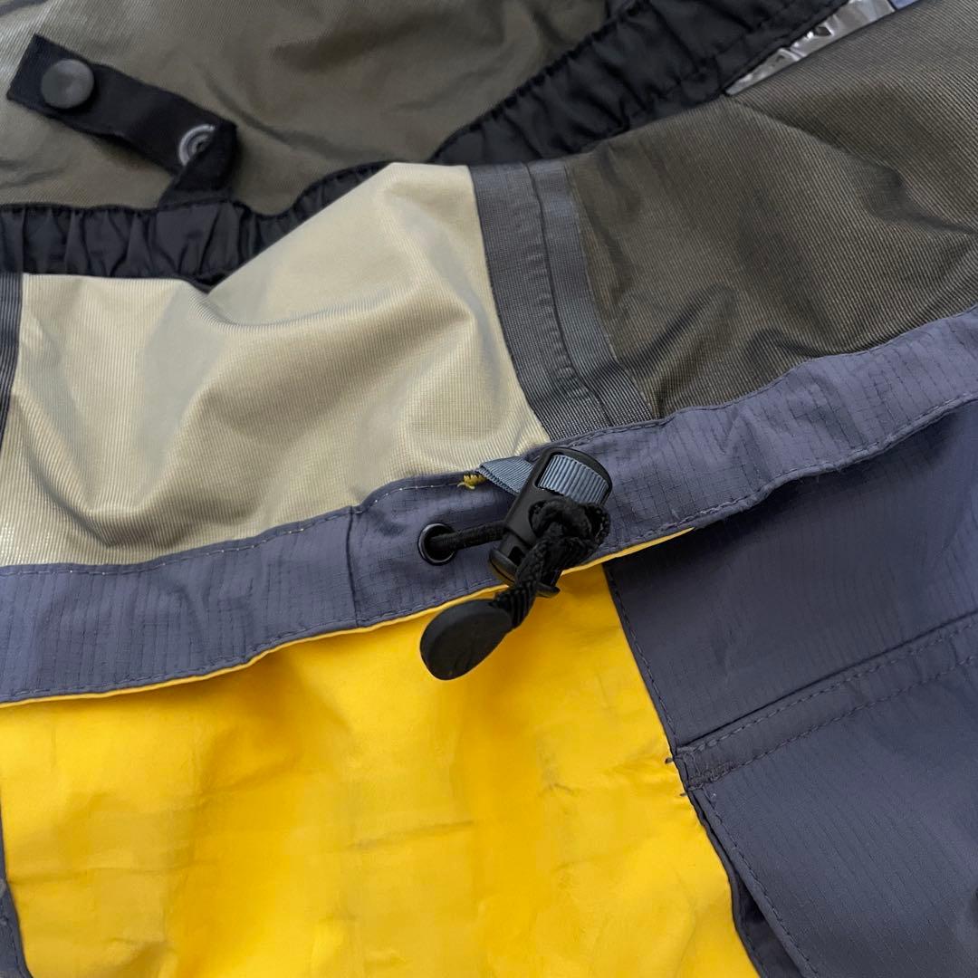 Burtonバートンスキーウェアスノーボードジャケットパーカー紺ネイビー黄色希少