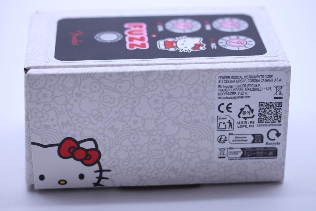 Fender Hello Kitty Fuzz エフェクター 黒 キティ★