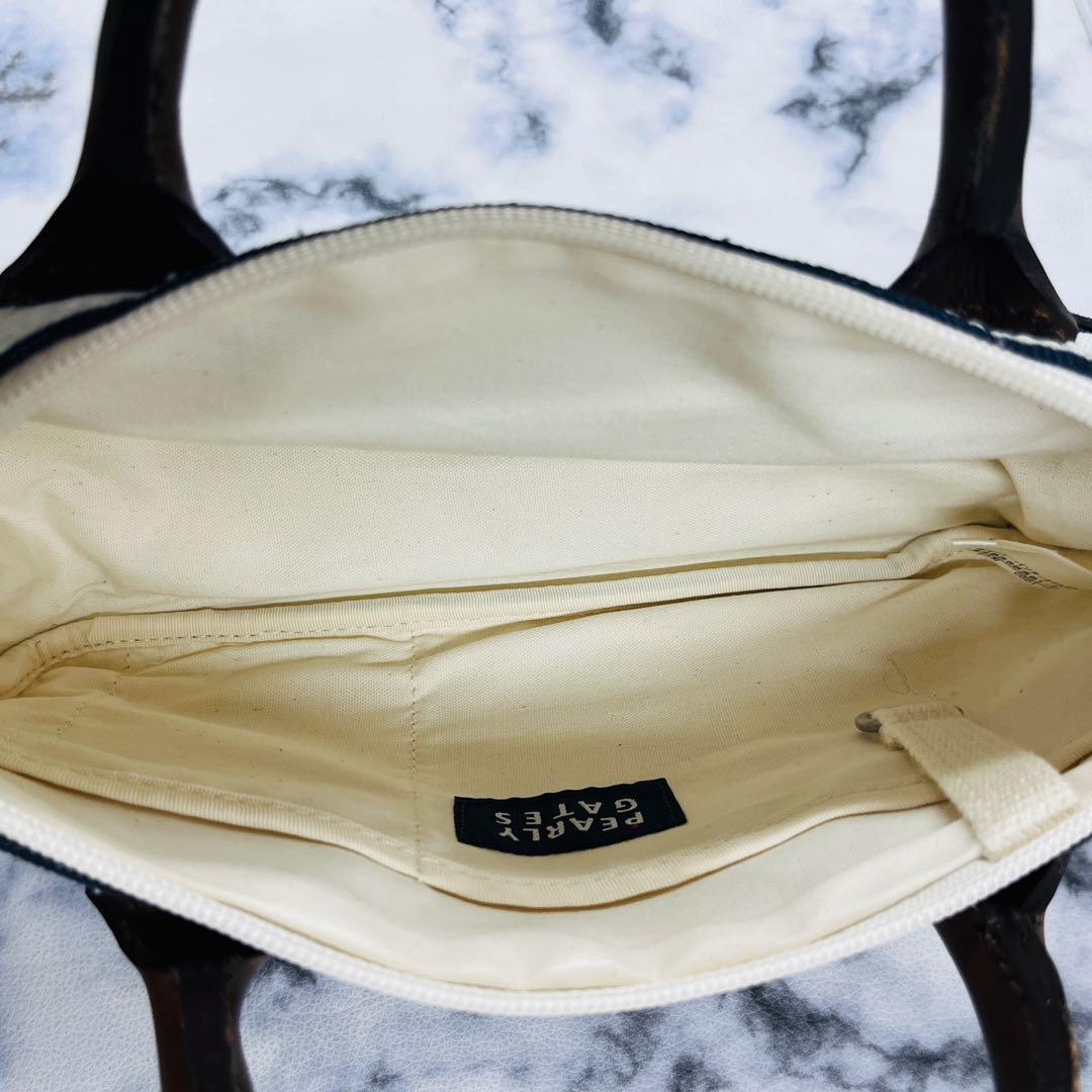 【PEARLY GATES】パーリーゲイツ カートバッグ キャンバス レザー