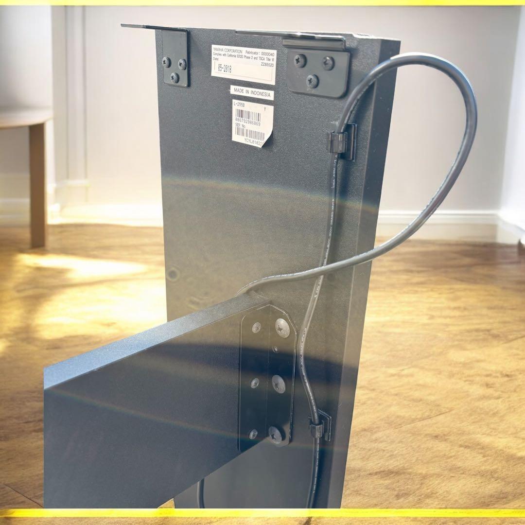 【純正品】YAMAHA 電子ピアノ P-255用 台 + ペダルセット 美品