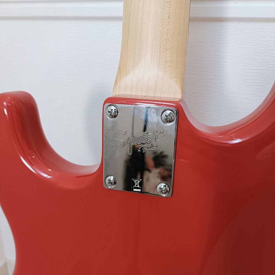 【メンテ済み】Squier ストラトキャスター エレキギター本体 ネック追柾目