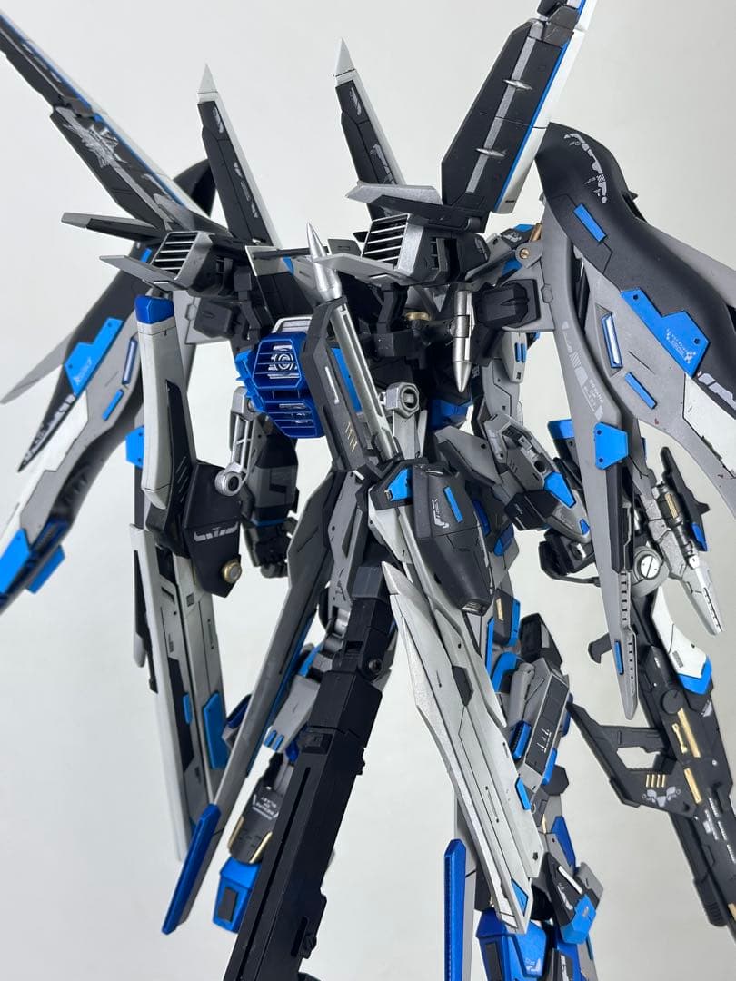 MG ガンダム エクスインパルス 徹底改造 全塗装 完成品 ガンプラ