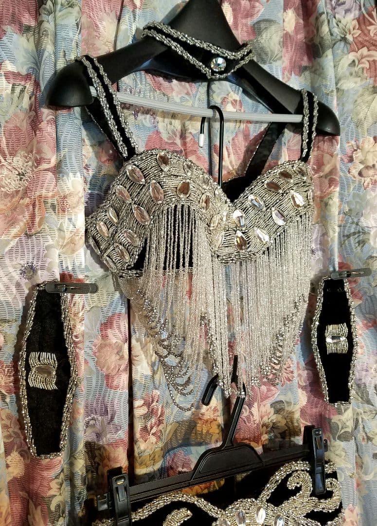 ベリーダンス衣装　オリエンタル　ブラベルト　スカート