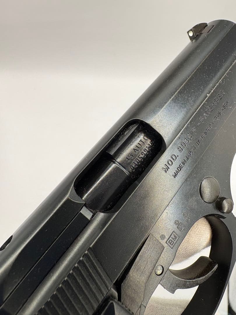 美品　WA ベレッタM8045リアルスチールフィニッシュ　994g 限定22丁