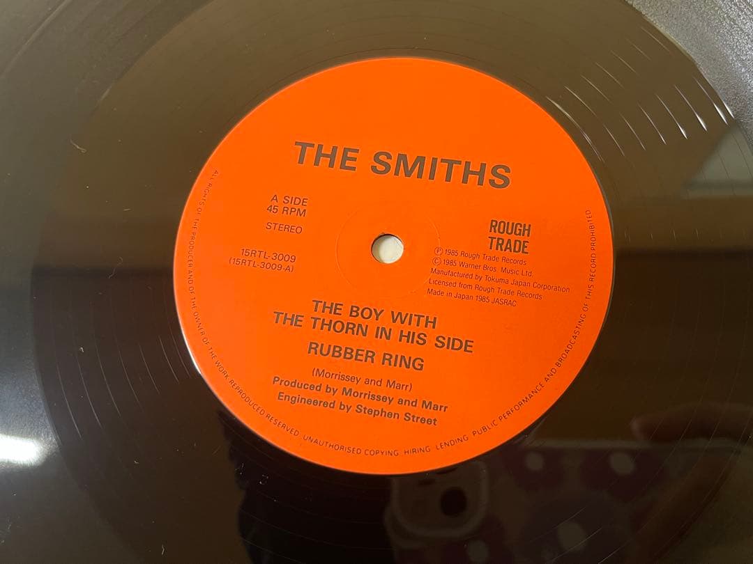 G758 美盤 The Smiths 心に茨を持つ少年 帯付 レコード 希少廃盤