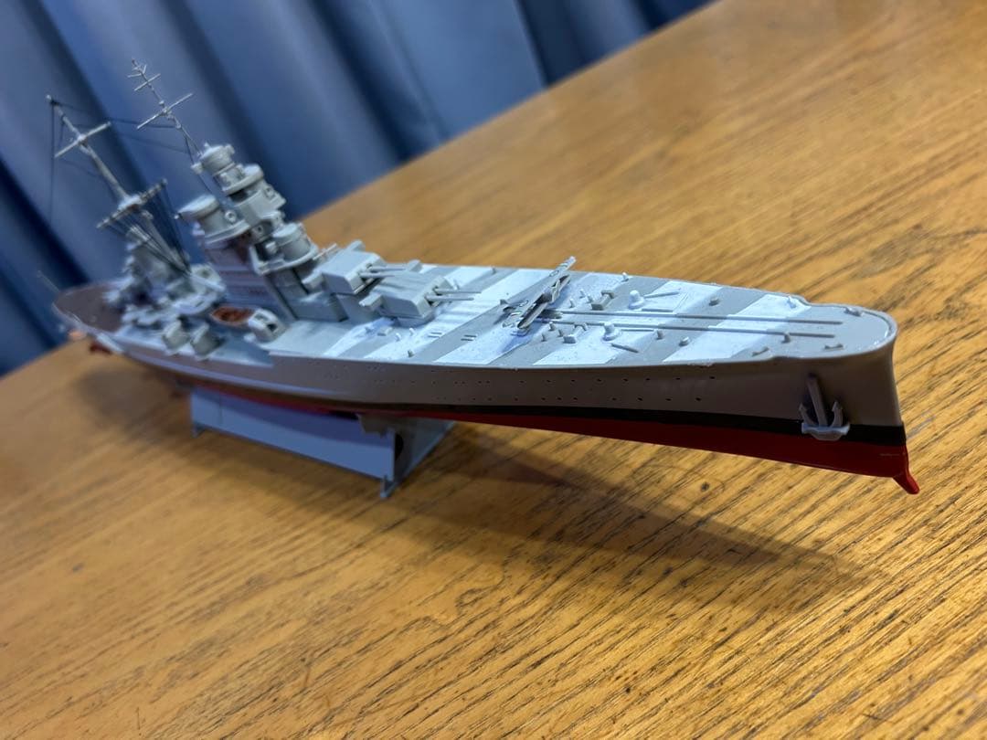 イタリア高速巡洋艦ポーラ1/350サイズ精密製作、完成品送料込み販売