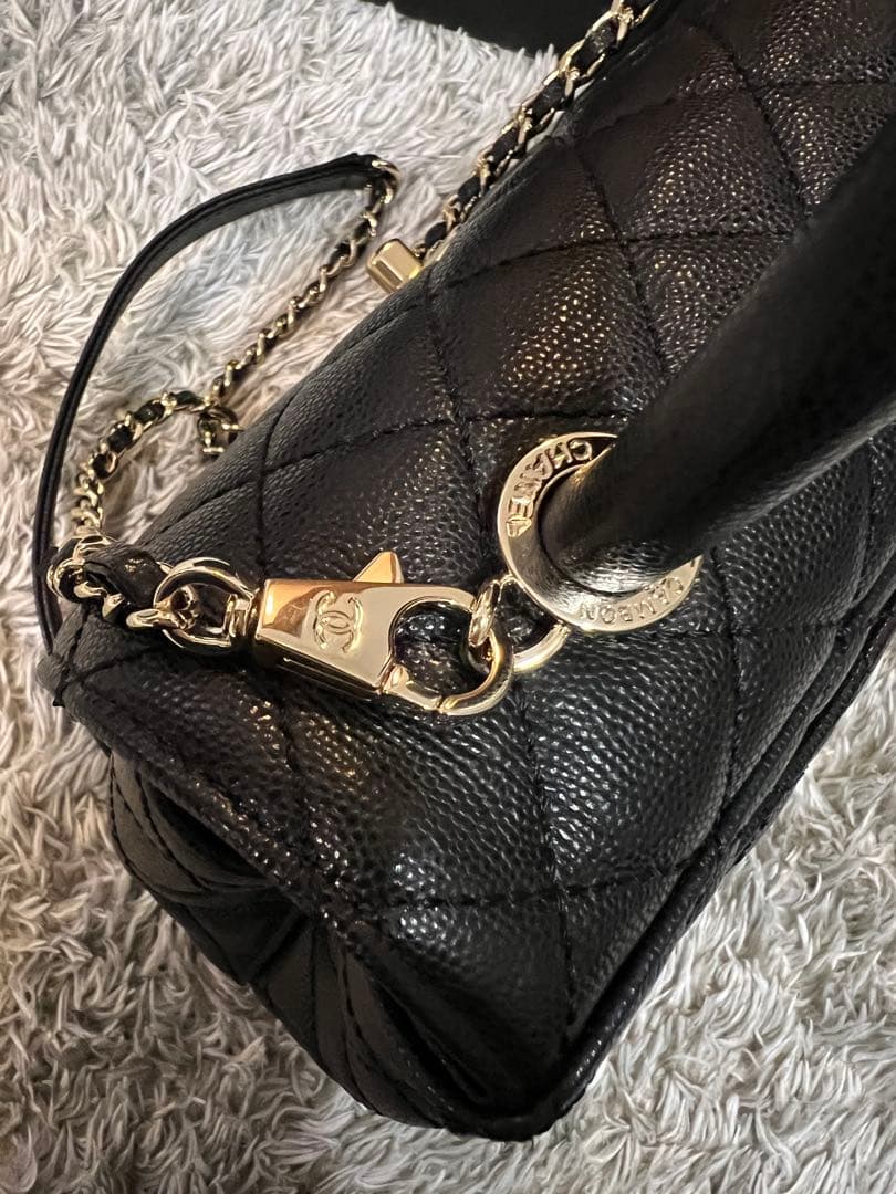 シャネル　CHANEL ノベルティ　ハンドル　バッグ