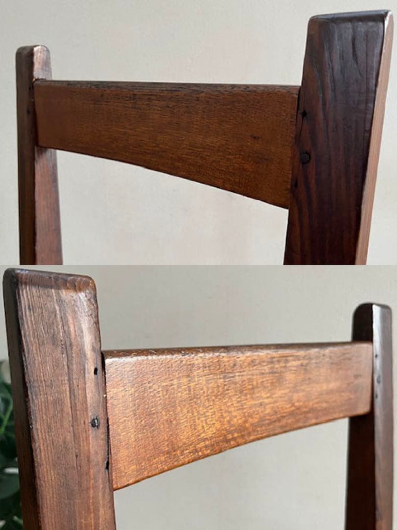 ◆アンティーク◆ 木製チェア　昭和レトロ　ヴィンテージ　古家具　椅子