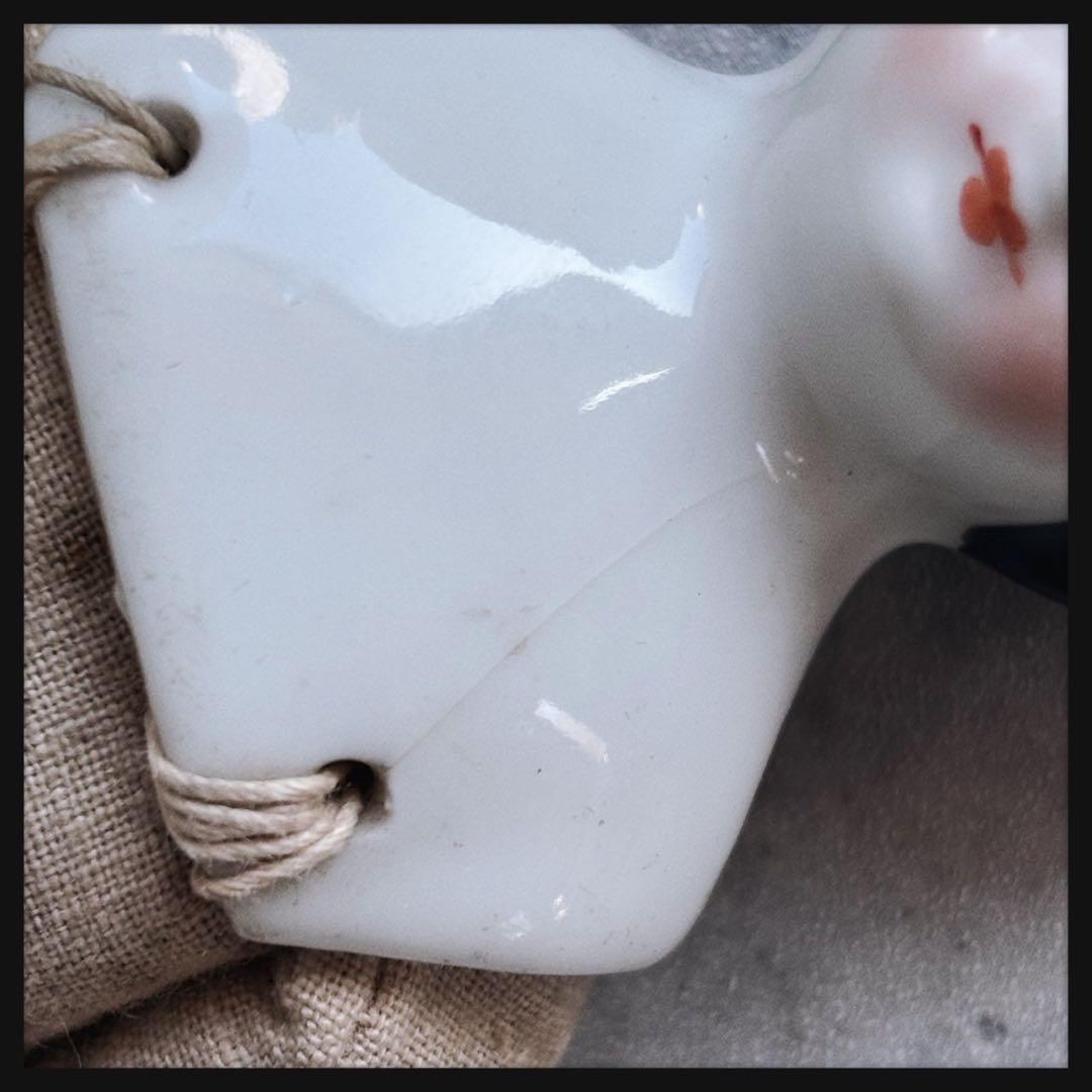 アンティーク チャイナヘッドドール　 クラシカルスタイル ビスクドール