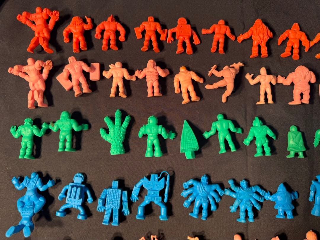 キン肉マン　キン消し　消しゴム　120体　当時物　まとめ売り　フィギュア