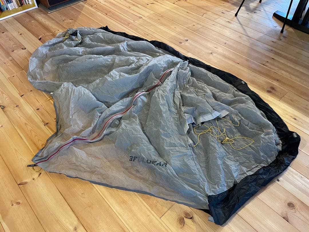 未使用 3F UL GEAR ソロ 超軽量 登山 テント グランドシート