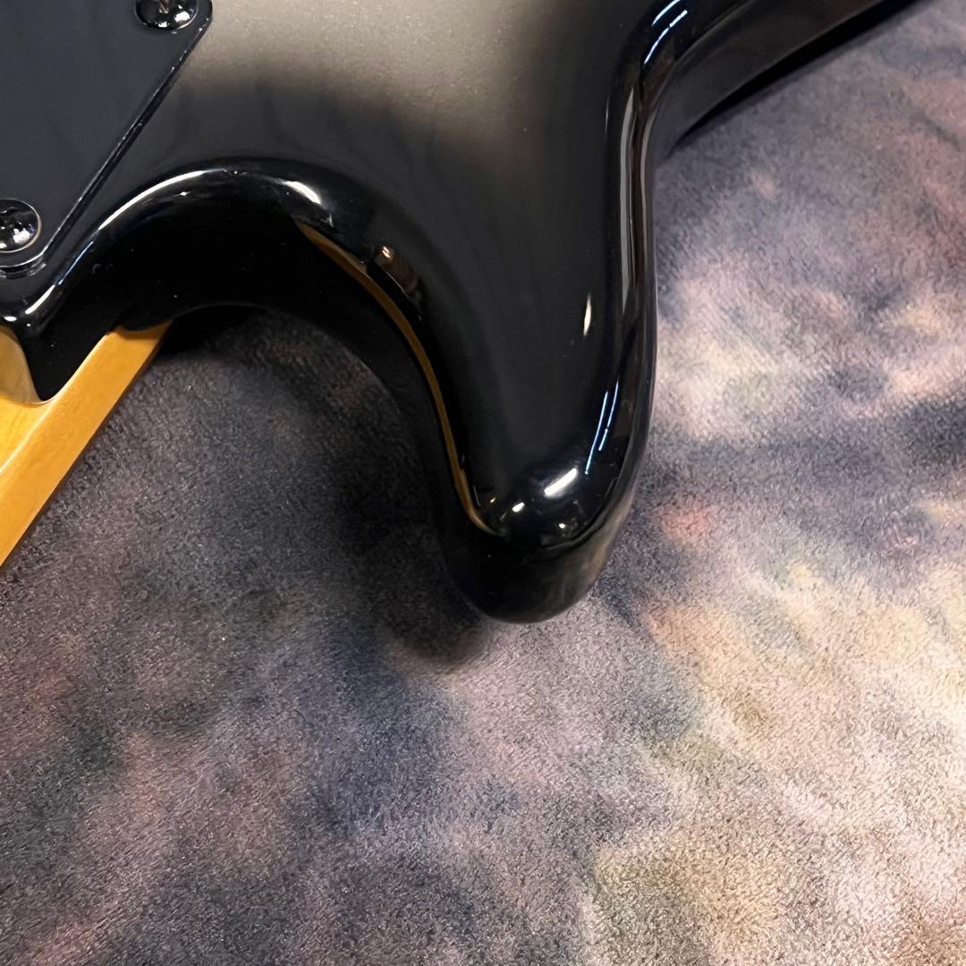 フォトジェニック エレキベース サンバースト ブラック グレー 管AG