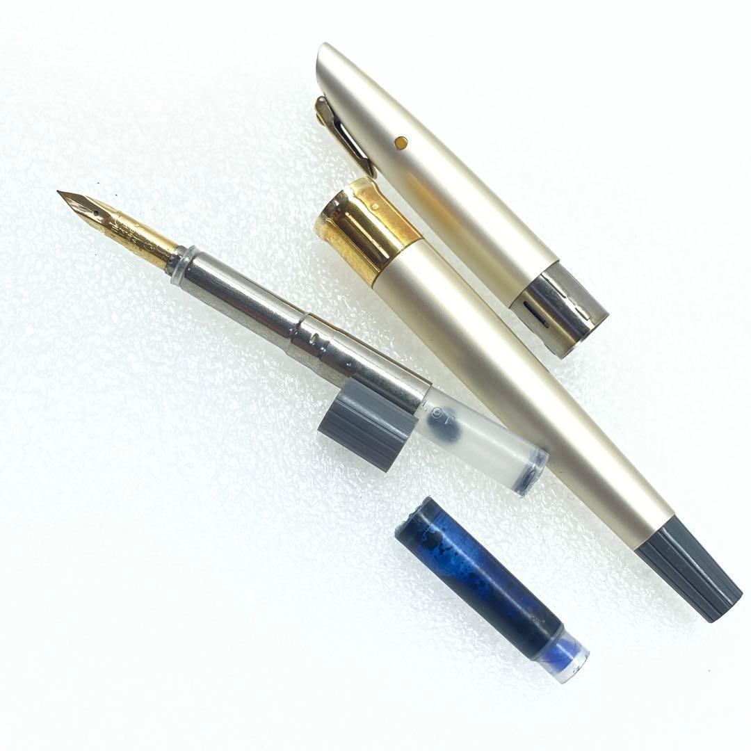 初代キャップレス PILOT ペン先14K 1960年代 回転式 万年筆